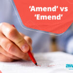 QA Amend vs emend blog